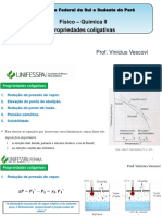 Aula 4 - Propriedades Coligativas