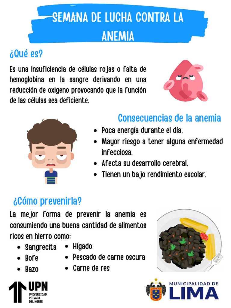 Semana de Lucha Contra La Anemia | PDF | Anemia | Caldo
