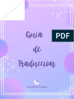 Guia de Traducción - DreammoonF