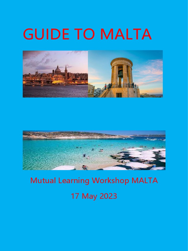 TRAVEL GUIDE MALTA PDF visual data 5