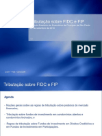 Tributacao Sobre Fidc e Fip