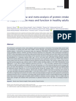 J Cachexia Sarcopenia Muscle - 2022 - Nunes - Systematic Review and Meta Analysis of Protein Intake To Support Muscle Mass