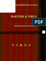 Bernarasi Biologi Pertemuan Ke-5 Virus