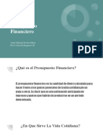 Presupuesto Financiero