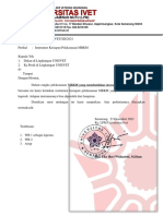 Surat Instrumen Kesiapan Pelaksanaan Inovasi MBKM