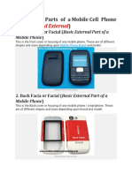 Card Level Parts of A CellPhone