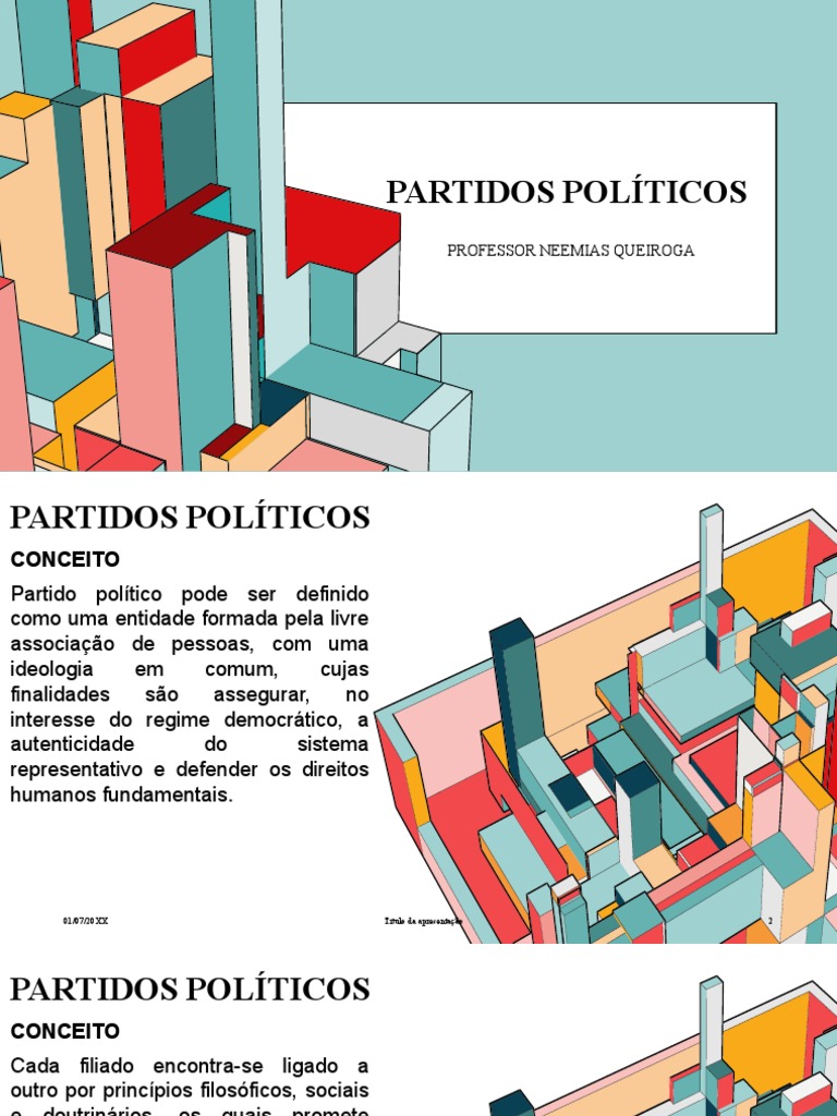 Conceito e Função dos Partidos Políticos | PDF | Partidos políticos ...