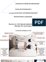 Clase La Maquina de Coser y Las Distintas Secciones. MMambrini