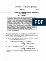 A Laplacian Expansion For Hermitian-Laplace Functions of High Order - Molina (1936)