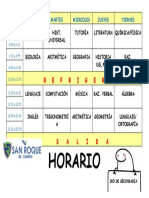 Horario Tutoría 2023