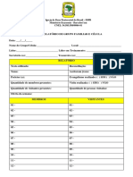 Relatório de Célula e Grupo Familiar