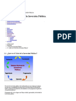 Gestión de La Inversión Pública