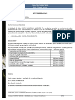 Atividade 7-CUSTEIO VARIÁVEL X ABSORÇÃO