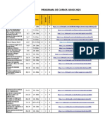 Calendario de CURSOS JUN 2023