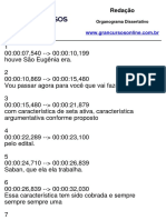 Redação: Organograma Dissertativo