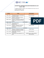 Agenda Reunión de Contextualización 20 Mayo