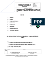 PSDC-PTI-E3-M-20 Capacitacion, Calificacion de Soldadura y Operadores