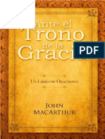 Ante El Trono de La Gracia Un Libro de Oraciones John Macarthur