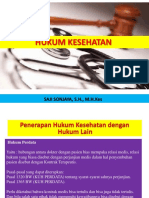 HUKUM KESEHATAN Terapetik