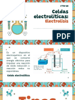 Celdas Electrolíticas: Electrolisis