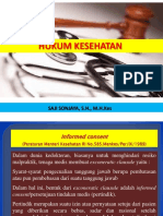 HUKUM KESEHATAN Informd Concent