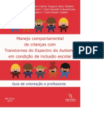Autismo - MANEJO COMPORTAMENTAL - 2014