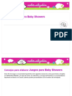 Juegos Baby Shower