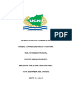 Informe Institucional