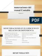 Remuneraciones Del Personal Contable