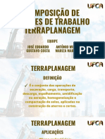 Composição de Equipes de Terraplanagem