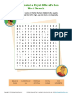 Jesus Healed Royal Official Son Word Search