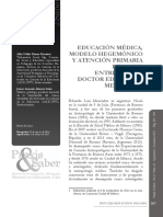 Triana, A. & Álvarez, J. (2017) - Educación Médica, Modelo Hegemónico y Atención Primaria en Salud