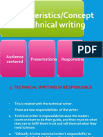 Technical Writing Is Responsible