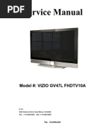 Vizio GV46l HDTV Service Manual | Hdmi | Video | Free 30-day Trial | Scribd