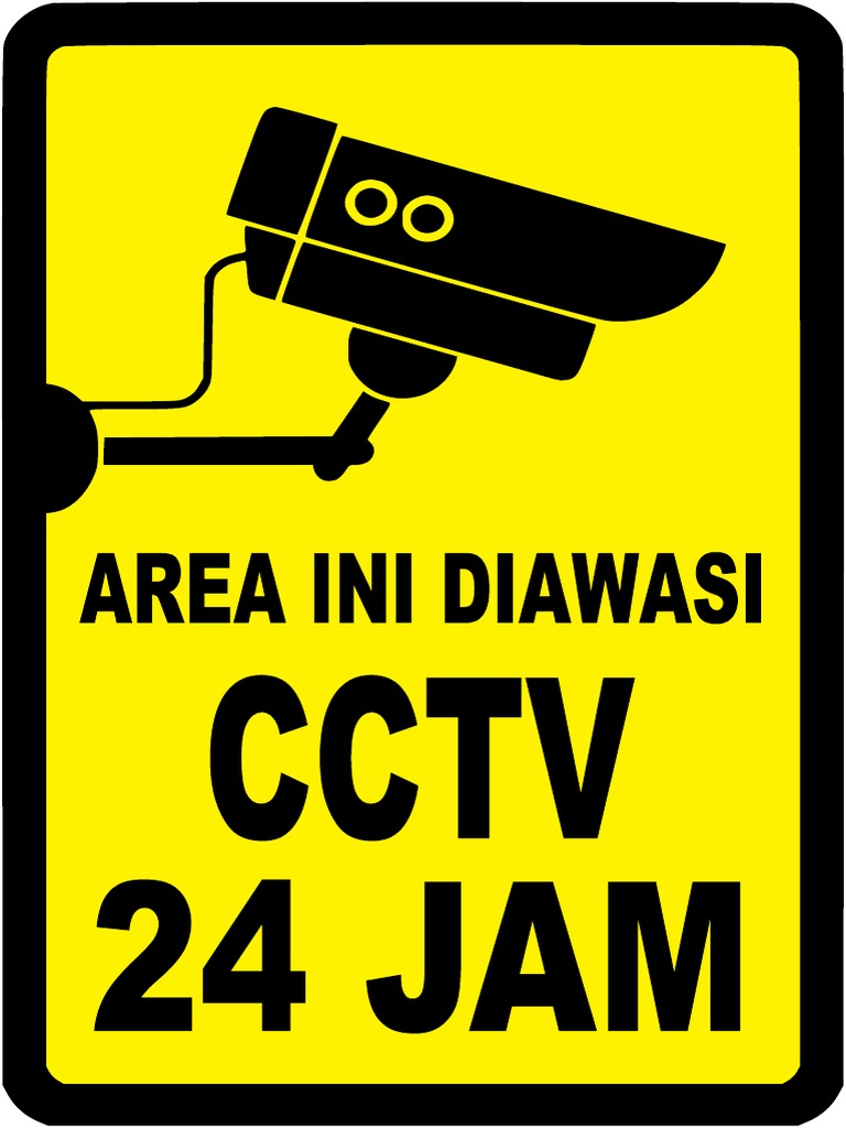 Area Ini Diawasi CCTV | PDF