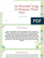 Materi Insecure Dan Permasalahan Remaja