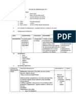 Sesion de Aprendizaje°n1 Psicomotriz