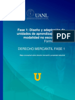 Diseño Instruccional de Unidad de Aprendizaje DERECHO MERCANTIL FASE 1