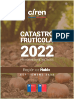Catastro Fruticola NUBLE2022