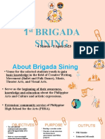 Brigada Sining Lapprisada Meeting