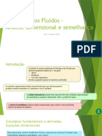 Aula 06 - ANÁLISE DIMENSIONAL E SEMELHANÇA