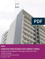 Buku Panduan Tesis Dalam Format Jurnal