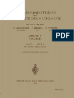 O. Neugebauer, Julius Stenzel, Otto Toeplitz (Eds.) - Quellen Und Studien Zur Geschichte Der Mathematik, Astronomie Und Physik - Abteilung B - Studien. Band 1. Heft 1-Springer (1929)
