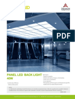 Panel Led Back Light 603X603X40W