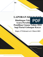 292 - Laporan Kegiatan Bimtek PHPU 2024 Bagi Partai Golkar