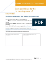 6c.summative Assessment Task - Measuring Development