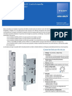 ABLOY EL460 Ficha Técnica 1