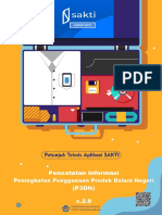Juknis Pencatatan Informasi P3DN v2.0 PDF