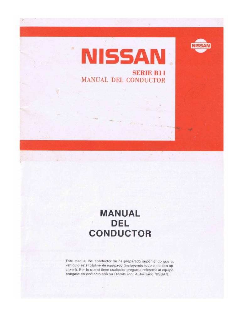 Manual Nissan B11 Completo Pdf