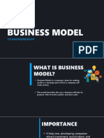 Group 5 Business Model Techno Report